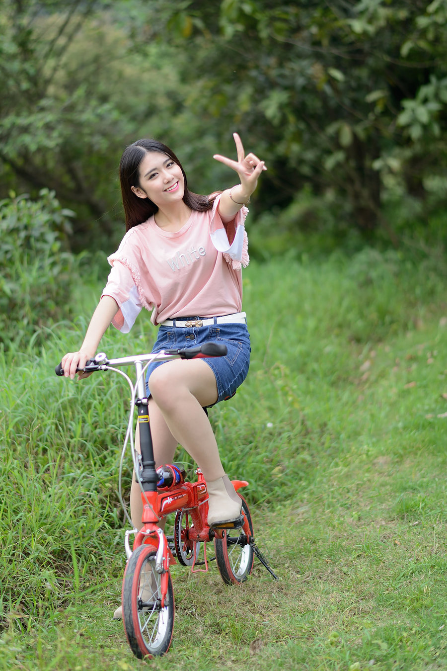 【单车少女摄影图片】人像摄影_太平洋电脑网摄影部落