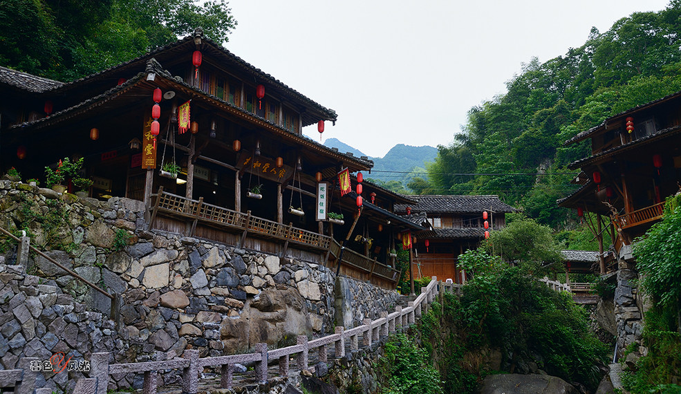 浙江永嘉林坑古村!