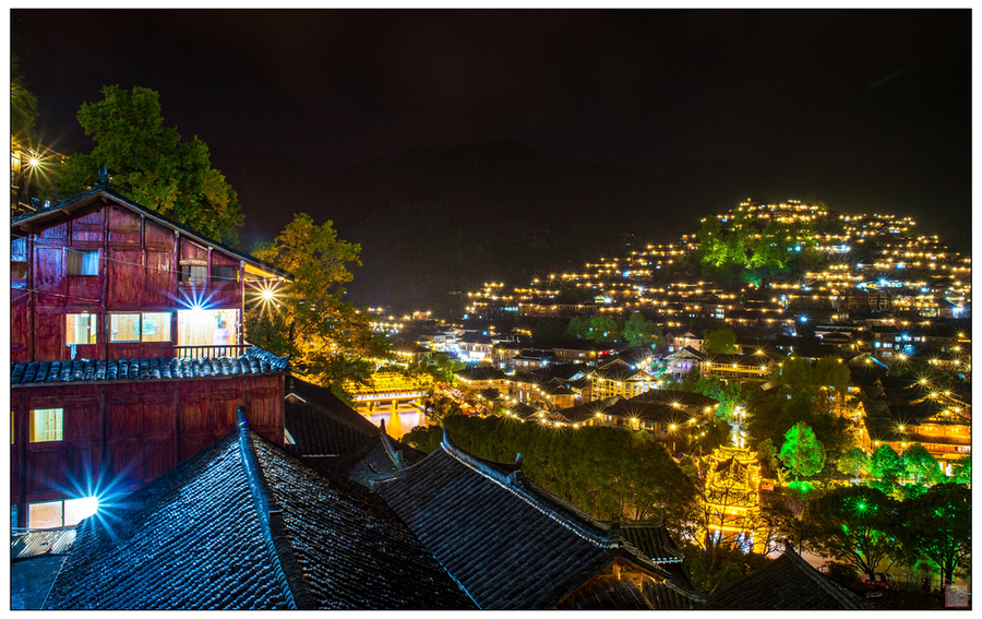 貴州·西江千戶苗寨夜景