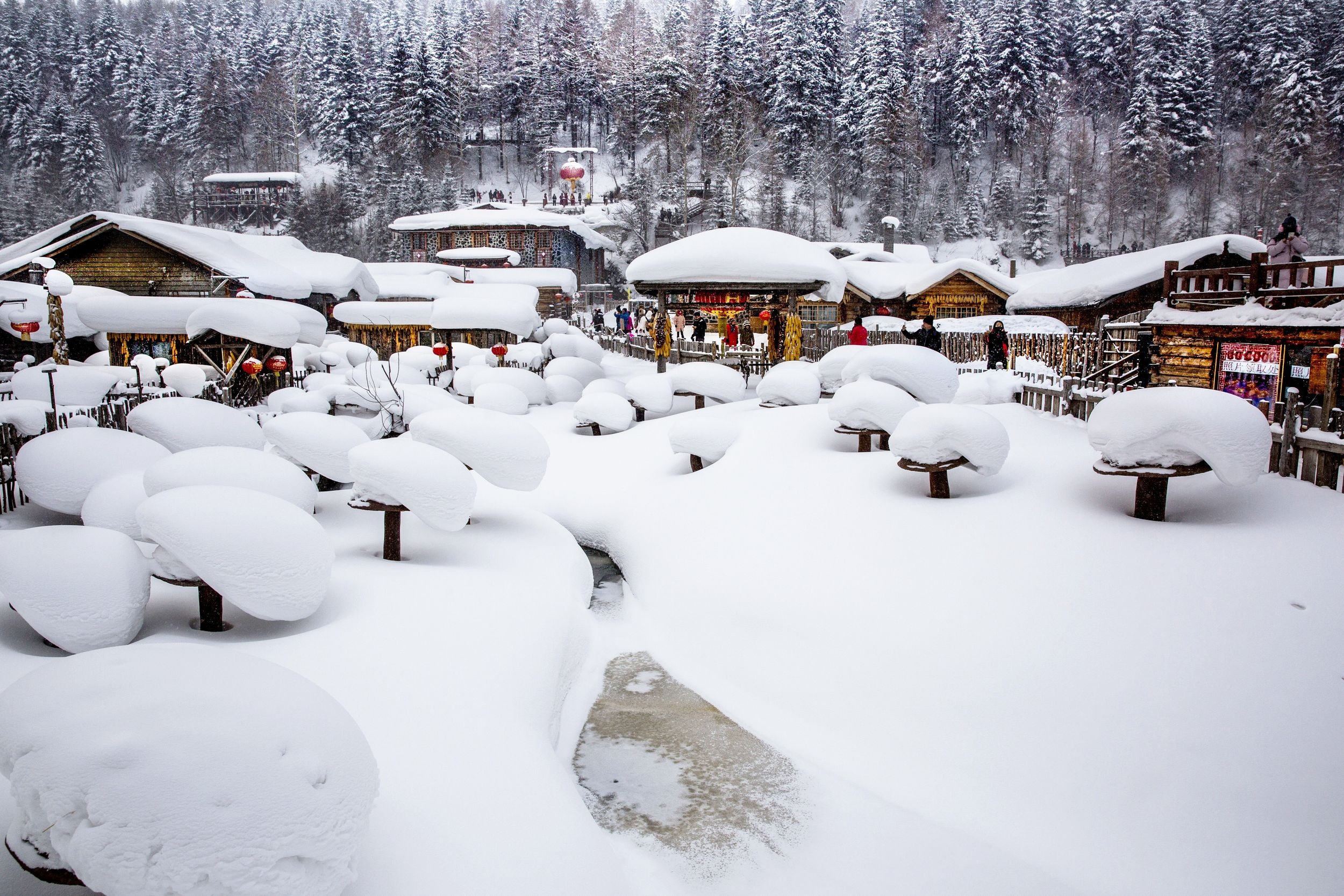 雪乡图片大全大图图片