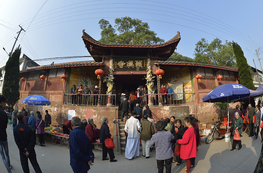 德阳岁片│罗江│新盛镇│罗汉寺童子会