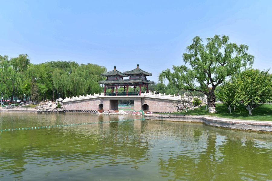 青州龙潭湖图片