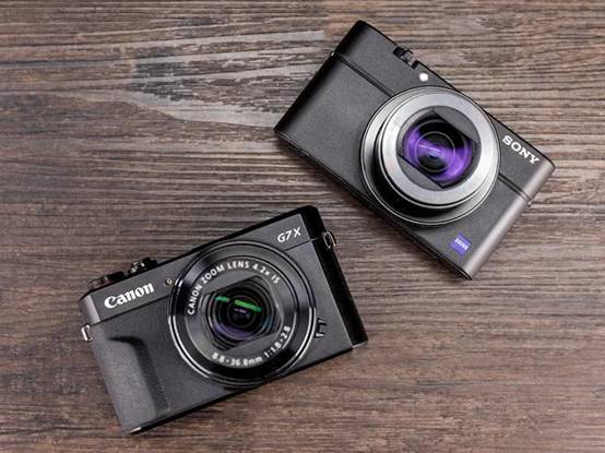 佳能G7XMarkII VS索尼黑卡5,便携式数码相机推