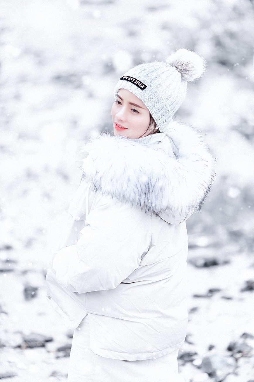 Snow beauty