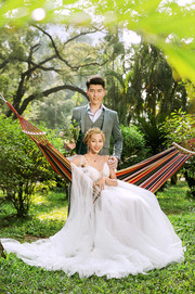 深圳520婚纱摄影|森林系系列-花间私语