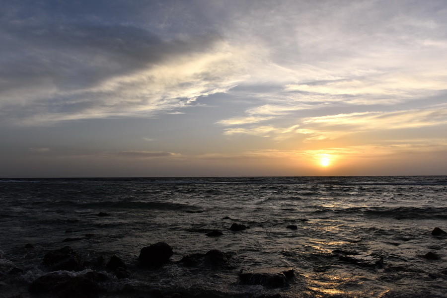 红海湾日落
