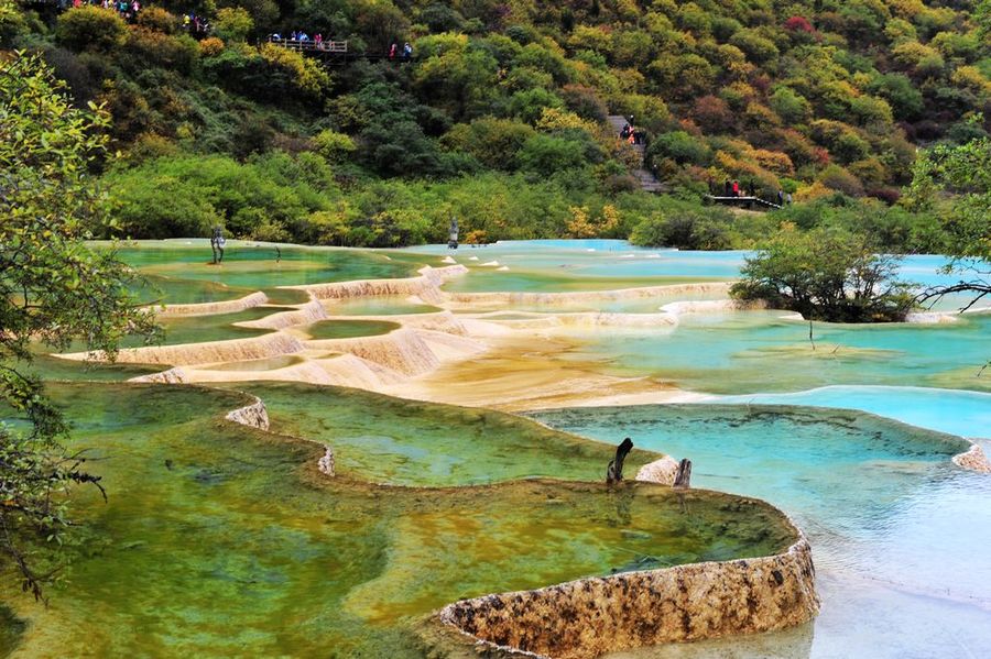 黄龙风景图片大全集图片