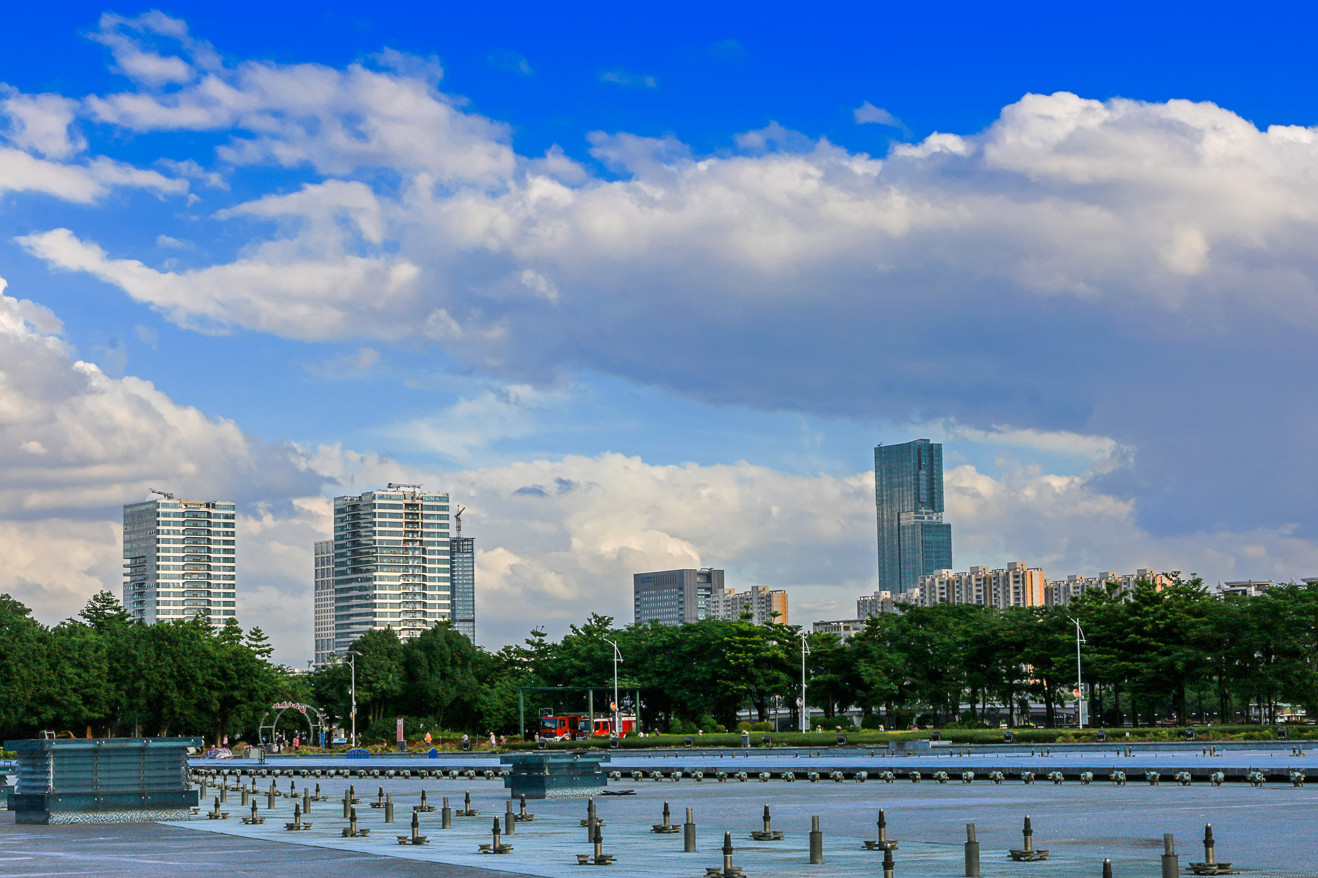 珠江新城花城广场图片