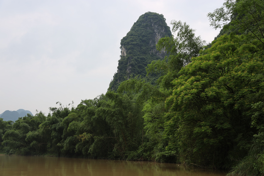 罗城县武阳江风光