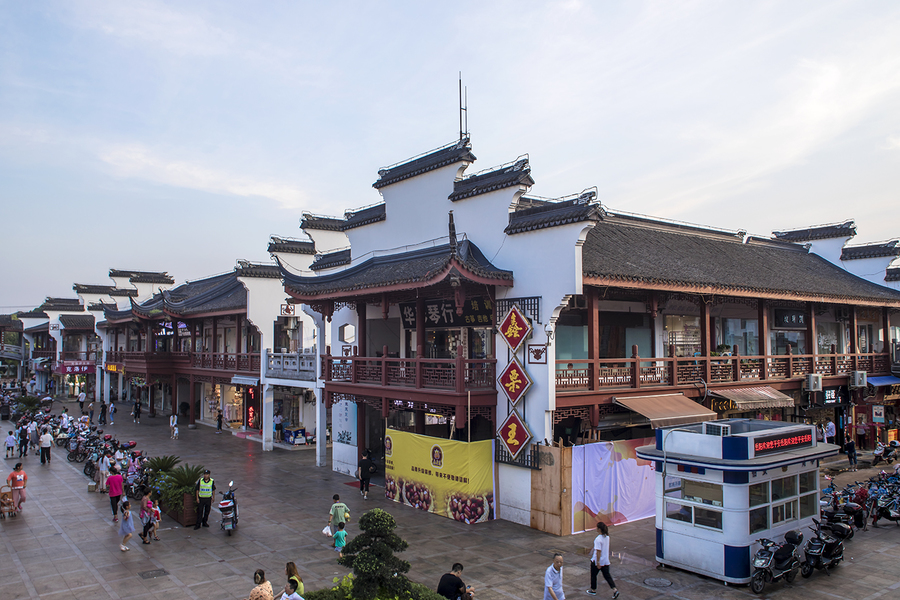 上海庙前街图片