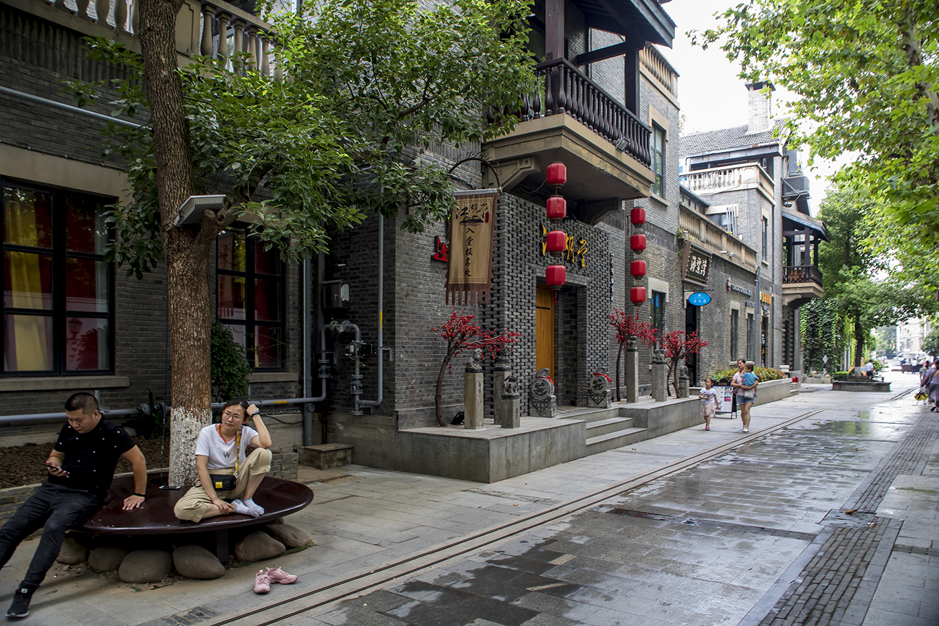 上海民国风情一条街图片