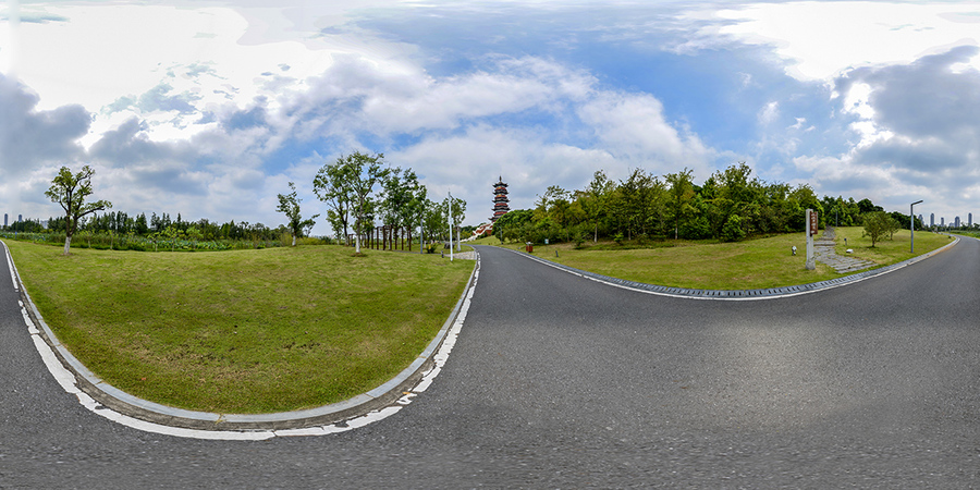 江西南昌美麗的象湖溼地公園