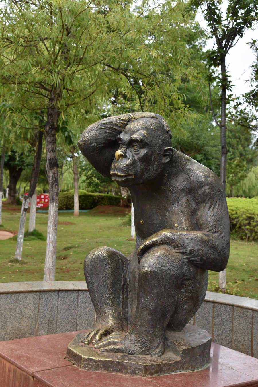 云南大理(8)——动物铜雕像