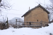 三门峡山村雪景风光