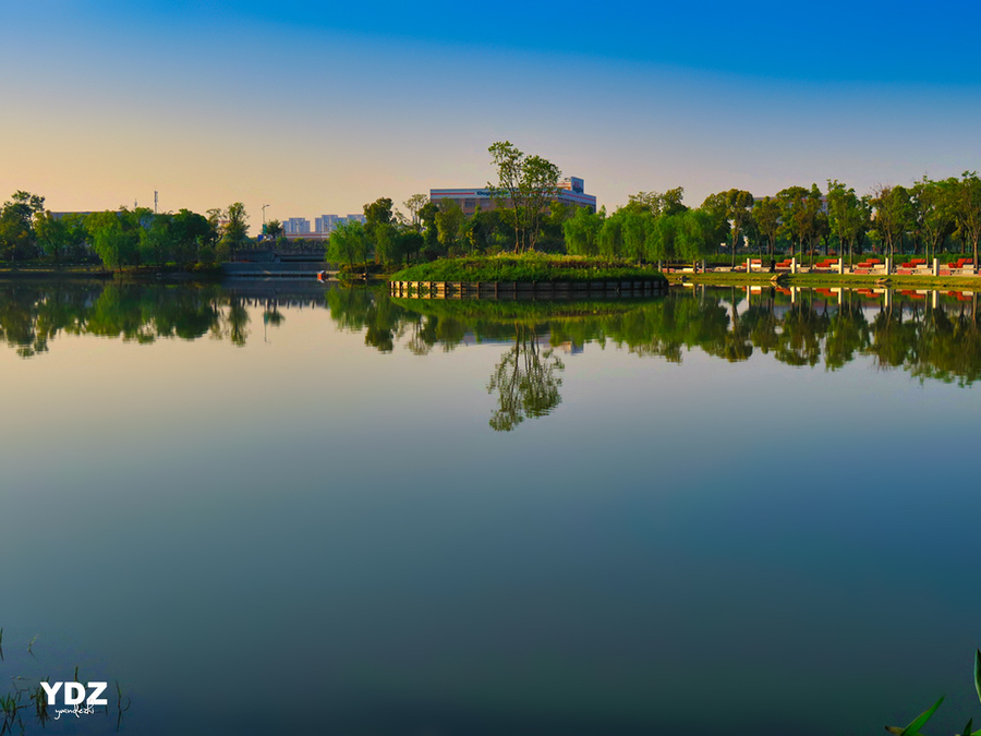 松江五龙湖公园图片