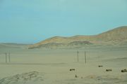 新疆托克逊的沙漠景观
