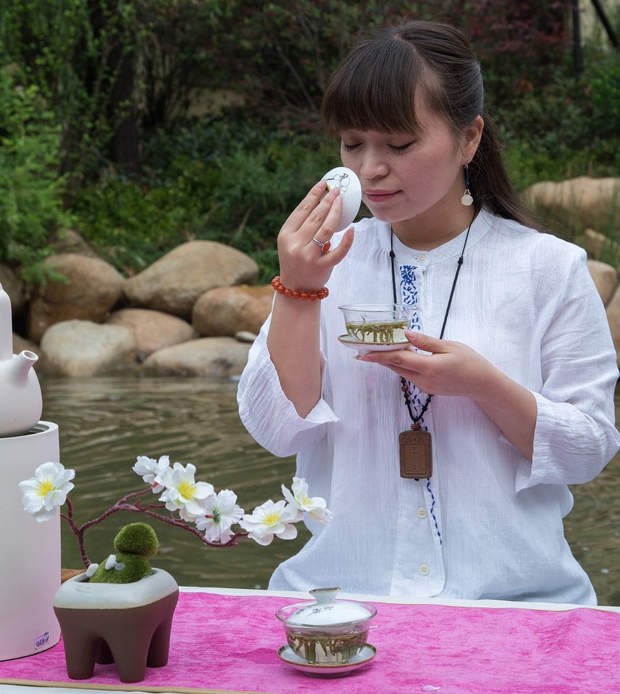 柳州品茶图片