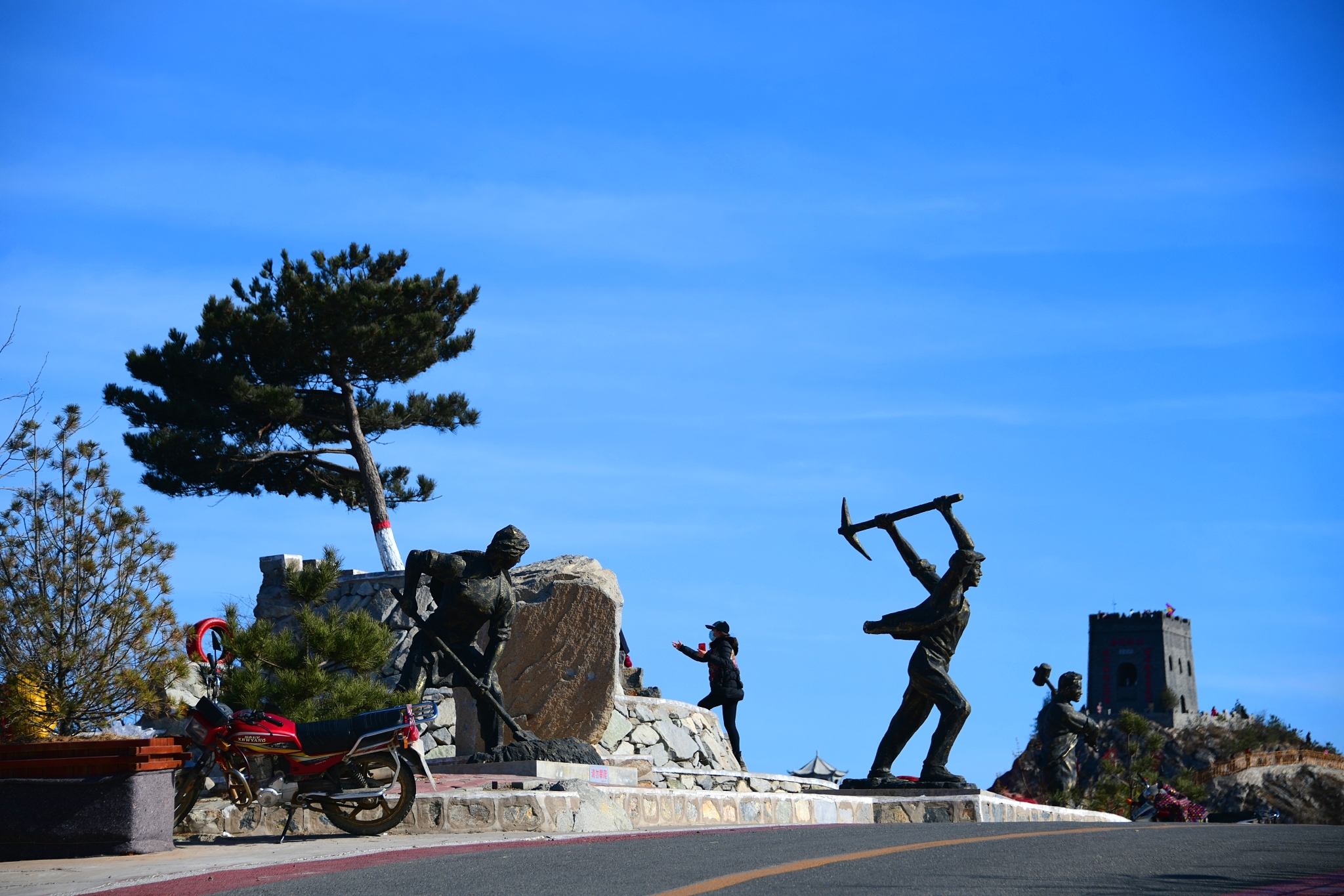 美丽的河北涉县圣福天路