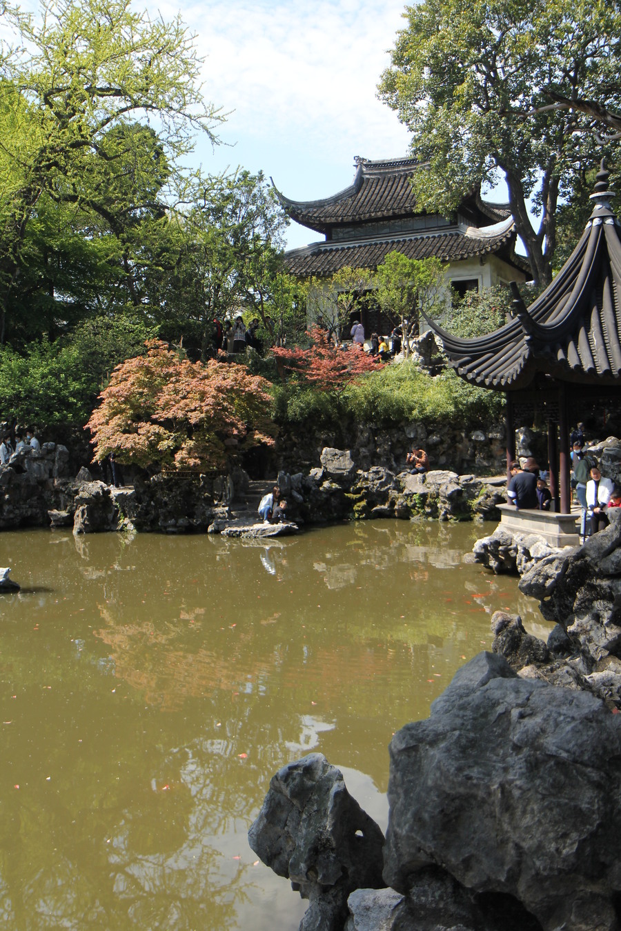 避暑山庄文园狮子林图片