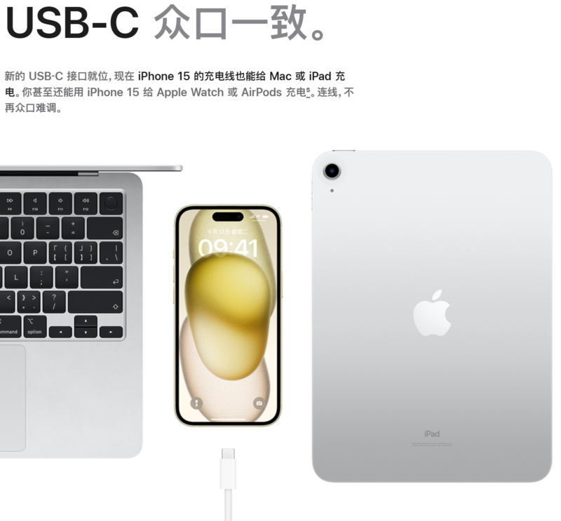 兼容安卓，无需MFi认证？详解苹果iPhone 15换C口的真相-太平洋科技