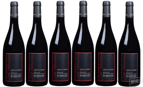 joelrobuchon乔尔·侯布匈cotesdurhone罗纳河谷干红葡萄酒750ml*6瓶