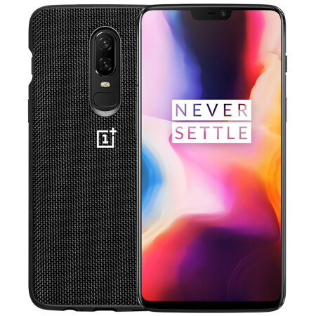 一加手机6墨岩黑 全面屏全网通4G手机 8GB+2