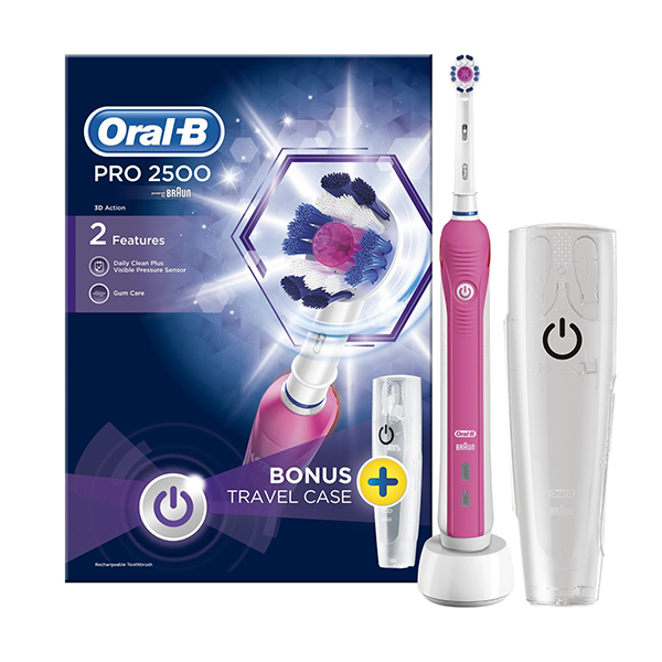 Oral-B 博朗 欧乐-B Pro 2500 3D电动牙刷 亚马
