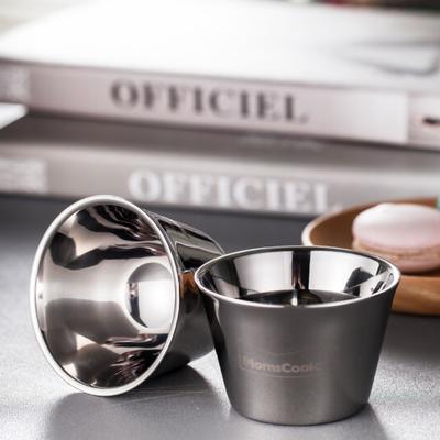 momscook 慕厨 304不锈钢茶杯 4只装 39元包邮