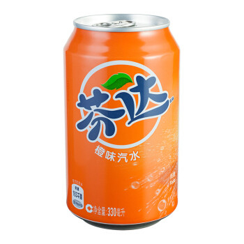 限地区:fanta 芬达 橙味汽水 330ml*24罐*3件 129.2元(合43.07元/件)