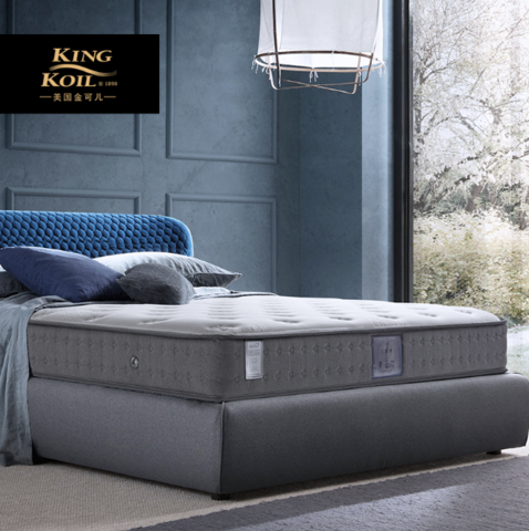 king koil 金可儿 护脊之床20 偏硬护脊乳胶弹簧床垫 18m 6998元