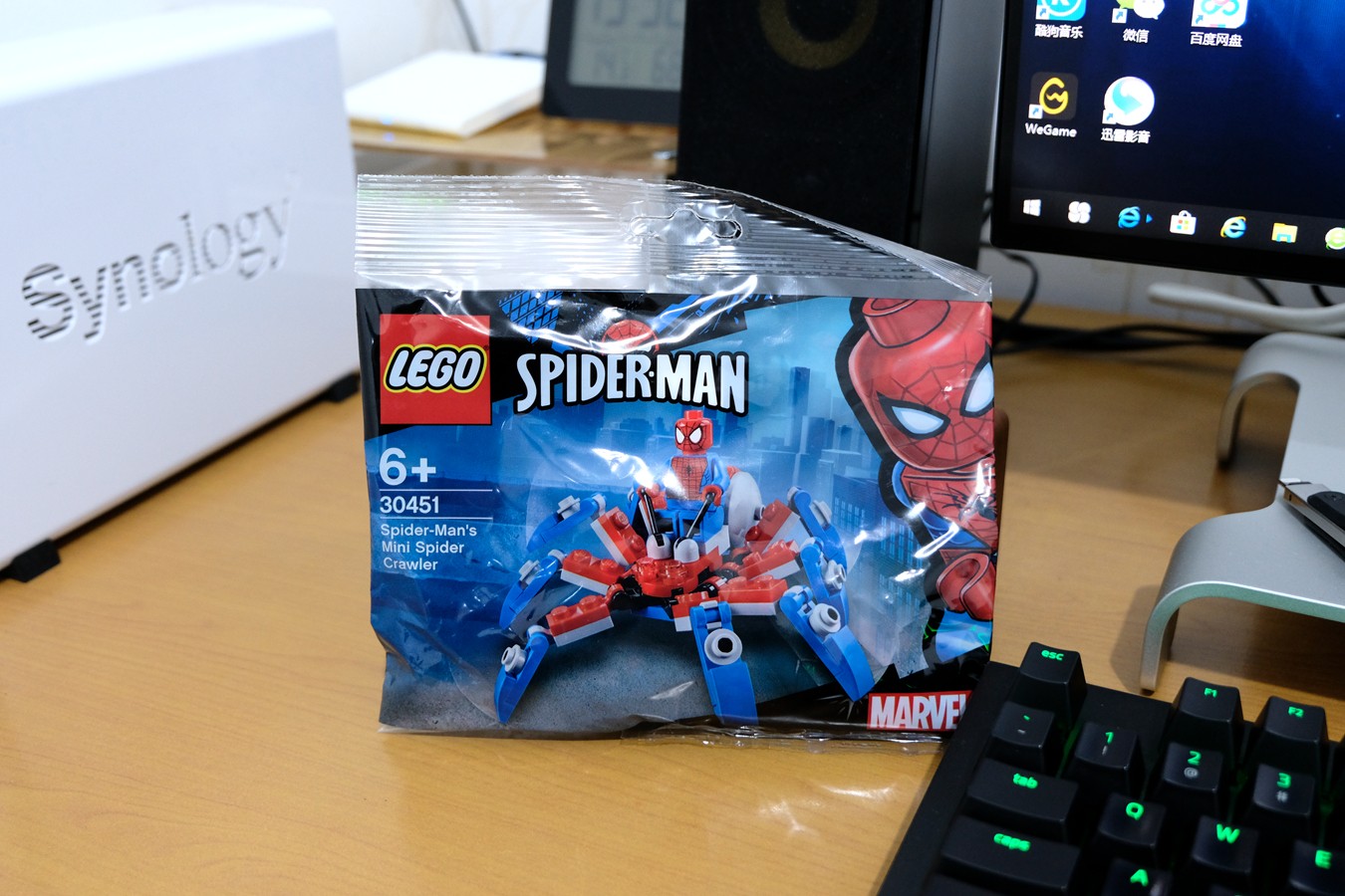 9 9元到手的lego真香 蜘蛛侠的迷你蜘蛛爬行器体验 聚超值