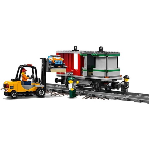 5号:lego 乐高 城市系列 60198 货运火车