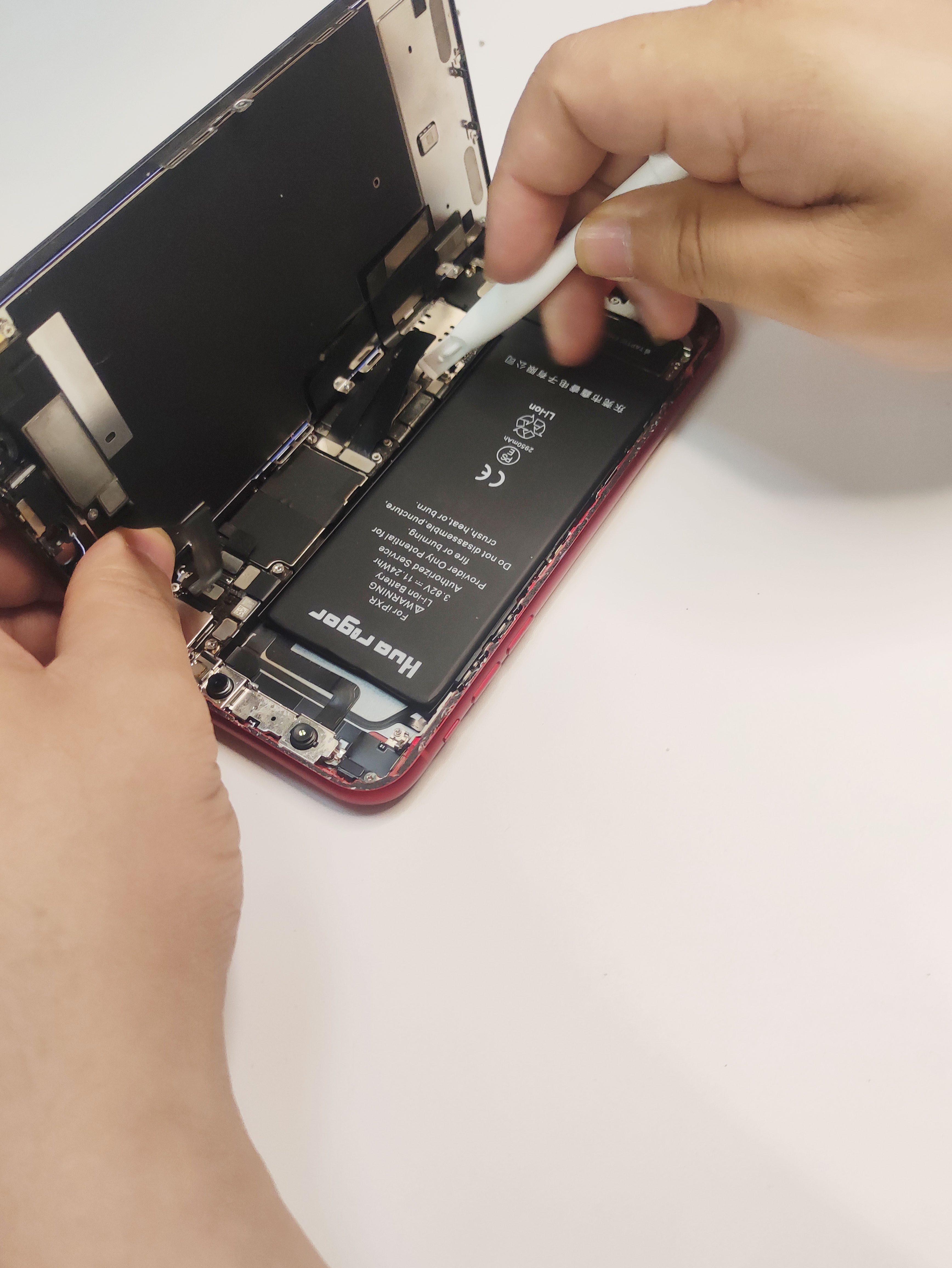 手机电池损耗大苹果xr电池更换详尽图解版