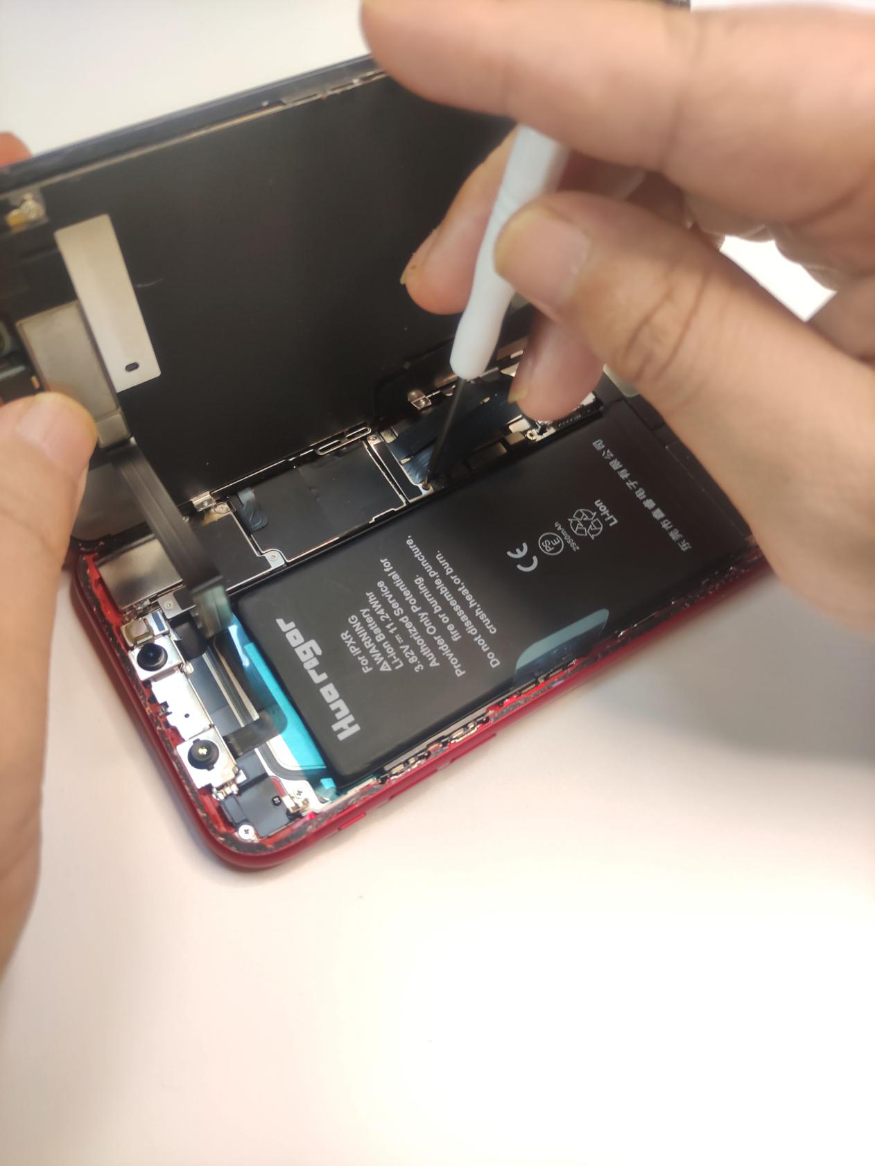 手机电池损耗大苹果xr电池更换详尽图解版