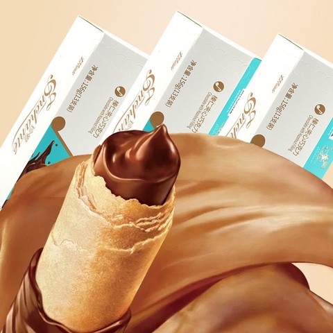 le conté 金帝 珍爱榛仁巧克力棒夹心蛋卷 156g*3盒 24.