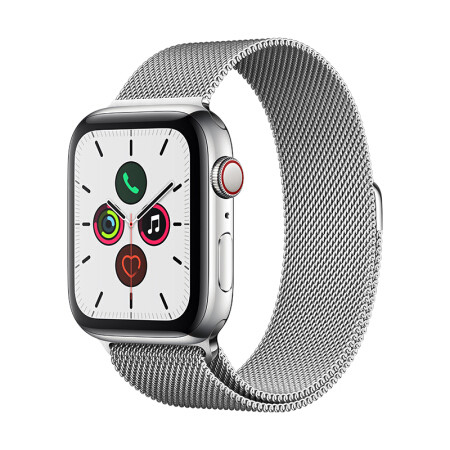 apple 苹果 apple watch series 5 外观依旧延续了4代的设计