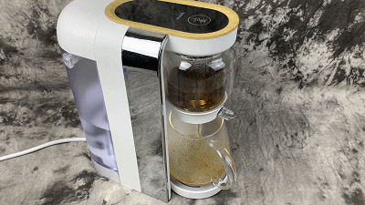 多喝热水少生病！饮水泡茶二合一神器——鸣盏茶饮机使用体验