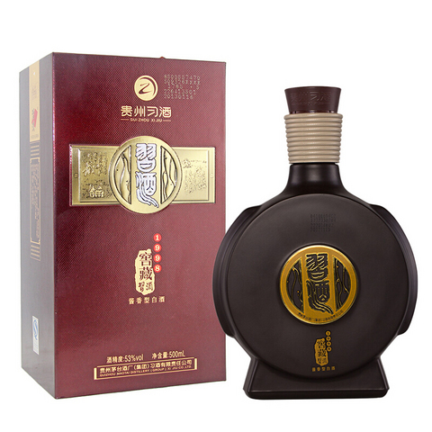 xijiu习酒窖藏199853vol酱香型白酒500ml单瓶装356元