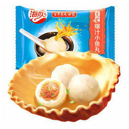 海欣 正宗爆汁小鱼丸 500g*9件 105.2元(合11.69元/件)