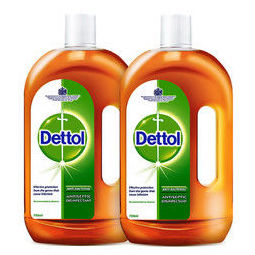 滴露 Dettol 消毒液750ml 多功能家用宠物儿童衣物室内伤口除菌内衣消毒剂可配洗衣液消毒液750ml 2 2件163元 合81 5元 件 聚超值