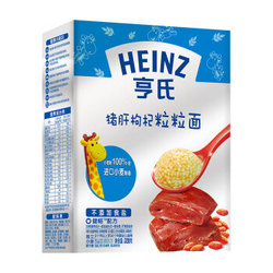 Heinz 亨氏 金装 儿童粒粒面 猪肝枸杞味 320g