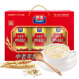 seamild 西麦 中老年营养燕麦片 无蔗糖 1.12kg 52.