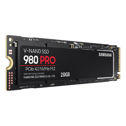 samsung三星980pronvmem2固态硬盘250gb509元