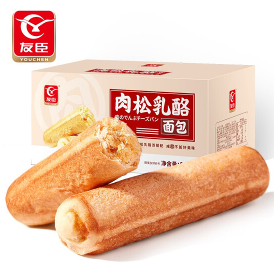 友臣肉松乳酪手撕棒360g