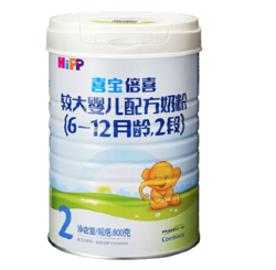 HiPP 喜宝 益生元系列 较大婴儿配方奶粉 2段 800g