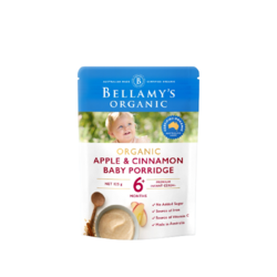 BELLAMY'S 贝拉米 婴幼儿有机苹果肉桂高铁米粉米糊 125g