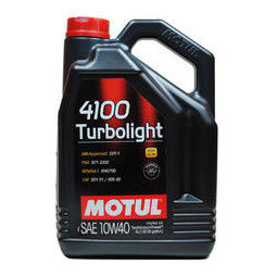 MOTUL 摩特 半合成机油 4100 TURBOLIGHT 10W40 5L