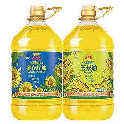 金龙鱼 阳光葵花籽油 3.618L+玉米油 3.618L