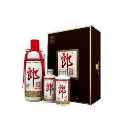 LANGJIU 郎酒 郎牌郎酒子母郎礼盒 53度酱香型白酒 500ml+100ml*2瓶