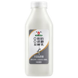 HE RUN 和润 零蔗糖发酵乳 880g 单瓶装